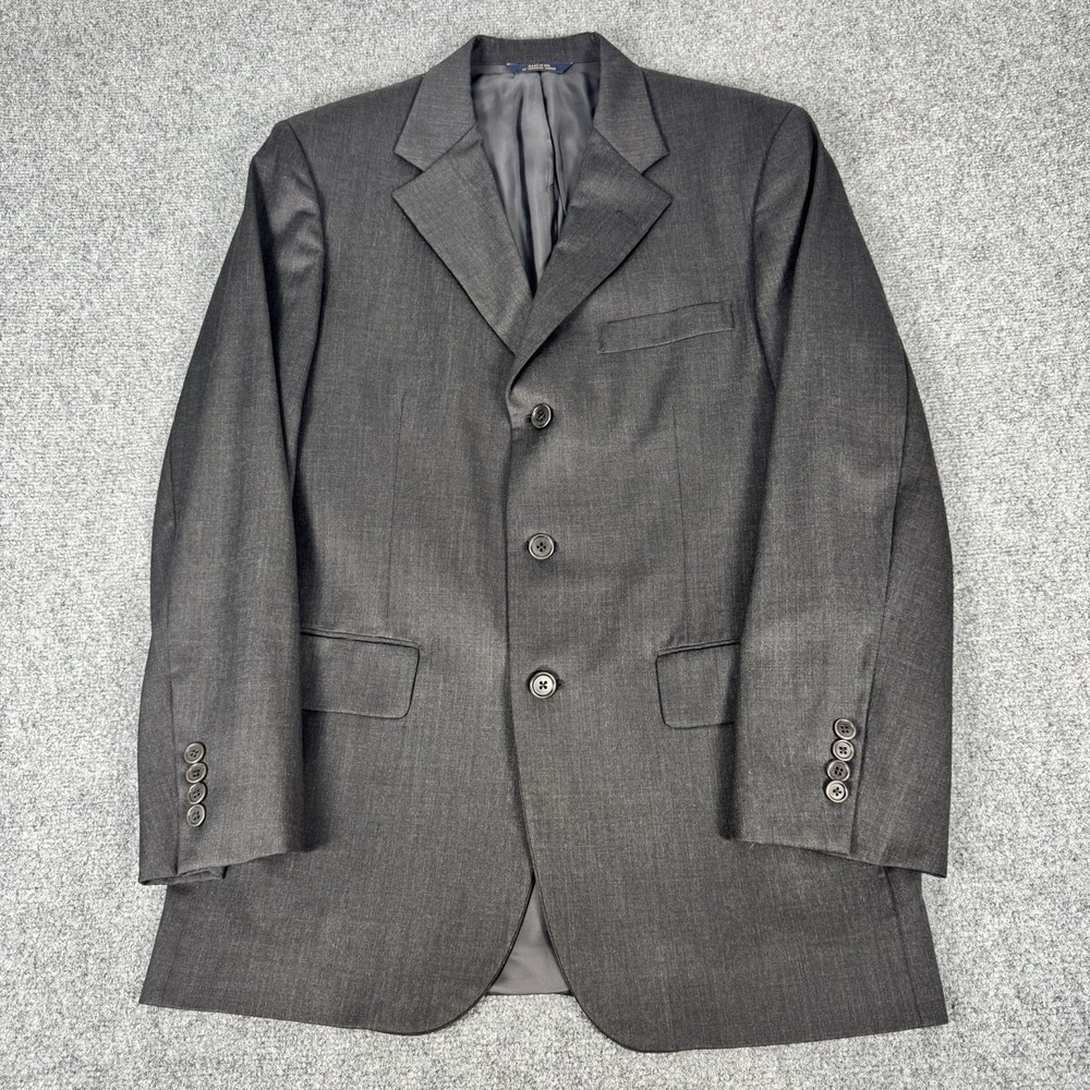 Brooks Brothers Blazer Mens 40R Wool Sport Coat Jacket USA Three Buttons